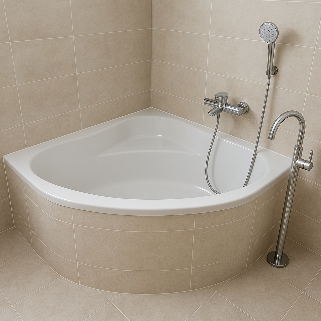 Jak dobrać baterię do wanny narożnej