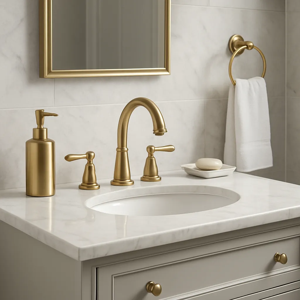 Jakie baterie pasują do łazienki w stylu modern classic